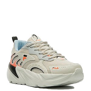 Tênis Fila Street Fit 2 Feminino Off White Coral Preto