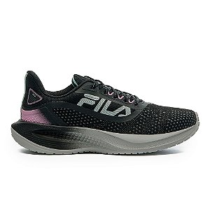 Tênis Fila Efecto Feminino Preto Branco Rosa