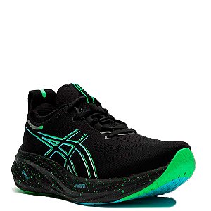 Tênis Asics Gel Nimbus 26 Masculino Preto Verde