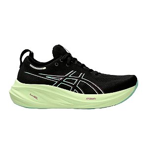 Tênis Asics Gel Nimbus 26 Feminino Preto Verde Roxo