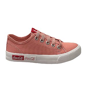Tênis Coca-Cola Blend Basic Feminino Rosé