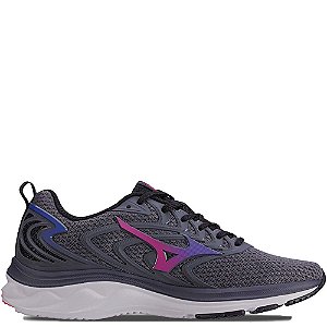 Tênis Mizuno Space 4 Feminino Chumbo Rosa Lilás