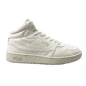 Tênis Fila ACD Classic Mid Masculino Branco Prata Bege