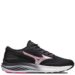 Tênis Mizuno Action 3 Feminino Preto Prata Vermelho