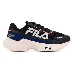 Tênis Fila Recovery Infantil Preto Marinho