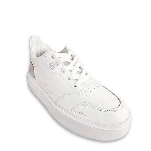 Tênis Colcci Plataforma Feminino Branco Prata