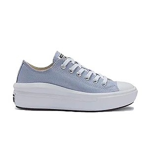 Tênis Converse All Star Chuck Taylor Move Seasonal Feminino Azul Branco