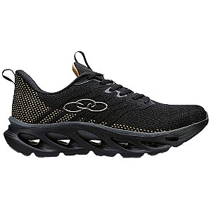Tênis Olympikus Diffuse 5 Masculino Preto Dourado