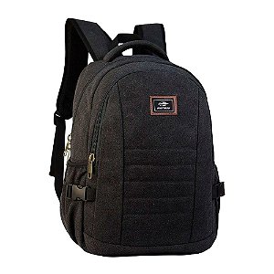 Mochila Mormaii Canvas MOR2506 25 Litros Unissex Preta