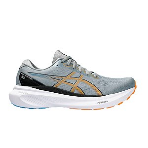 Tênis Asics Gel-Kayano 30 Masculino Cinza Preto Laranja
