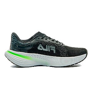 Tênis Fila Racer Nairobi Masculino Preto Cinza Verde