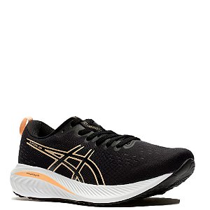 Tênis Asics Gel Excite 10 Masculino Preto Dourado