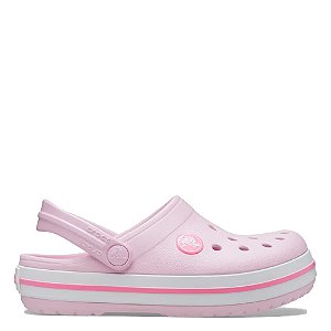 Sandália Crocs Crocband Clog Infantil Rosa