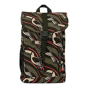 Mochila Farm Coisa Nossa Tucanos Gráficos Verde Musgo