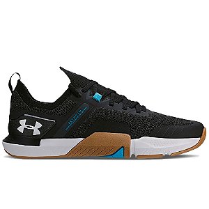 Tênis Under Armour Tribase Croos Se Masculino Preto Azul Marrom