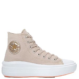 TENIS CONVERSE ALL STAR CHUCK TAYLOR MOVE BEGE/BCO