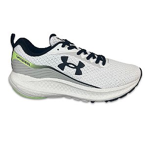 Tênis Under Armour Charged Wing Se Masculino Branco Preto Verde