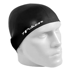 Touca Natação Poker Silicone Unissex