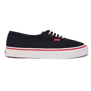 Tênis Redley Originals IR10 Unissex Preto Vermelho