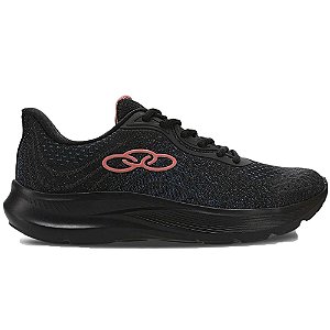 Tênis Olympikus Venus 3 Feminino Preto Rosa