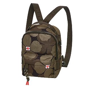 Mini Mochila Farm Borogodó Florbela Verde Musgo