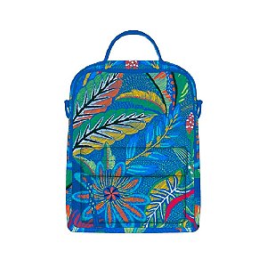 Mini Mochila Farm Borogodó Tapete de Tucano Azul Colors