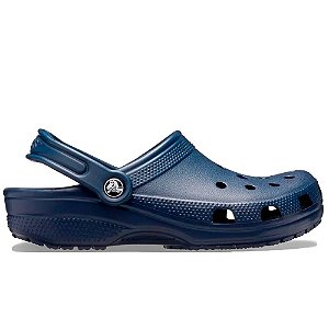 Sandália Crocs Classic Clog Infantil Azul Marinho