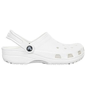 Sandália Crocs Classic Clog Feminina Branco