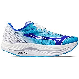 Tênis Mizuno Wave Rebellion Flash 2 Masculino Azul Branco