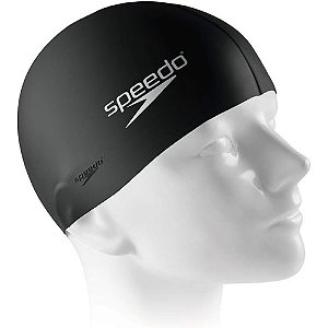 Touca De Natação Speedo Flat Silicone Preto