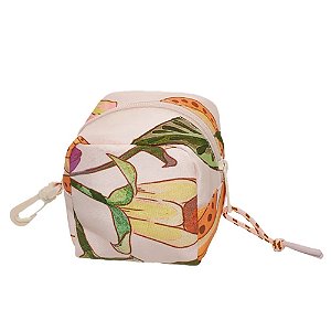 Necessaire Farm Caçula Pássaro em Flor Bege