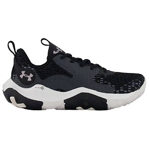 Tênis Under Armour Basket Spawn 3 Preto Branco