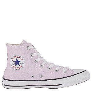 Tênis Converse All Star Chuck Taylor Hi Seasonal Rosa Pálido
