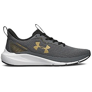 Tênis Under Armour Charged First Masculino Cinza Dourado
