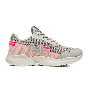 Tênis Fila Split Infantil Cinza Rosa
