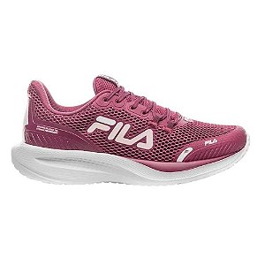Tênis Fila Athlon Feminino Bordô Rosa