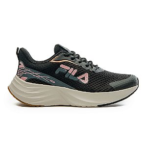 Tênis Fila Racer Comet Feminino Preto Rosa Cobre