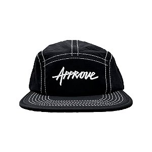 Boné 5Panel Approve Only Preto