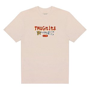 Camiseta Thug Nine Lamen Storm Bege