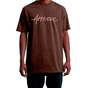 Camisa Approve Bold New Classic Masculina Marrom Rosé