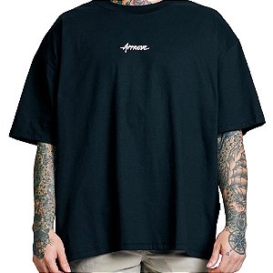 Camiseta Huge Approve Only Saint Preta