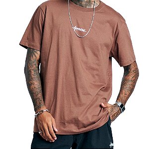 Camiseta Bold Approve Timeless Marrom