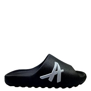Chinelo Approve Slide Pillow Only Unissex Preto Branco