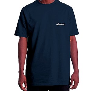 Camisa Approve Bold Basic Masculina Marinho Branco