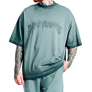 Camiseta Huge Approve Mesclado Chumbo
