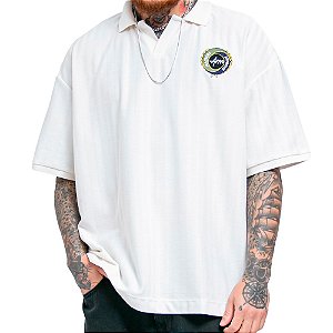 Camiseta Polo Approve Master Off White