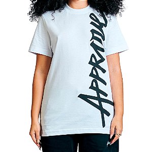 Camisa Approve Bold Biglogo Masculina Branco preto