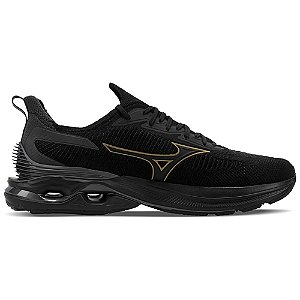 Tênis de Corrida Mizuno Wave Mirai 7 Masculino Preto