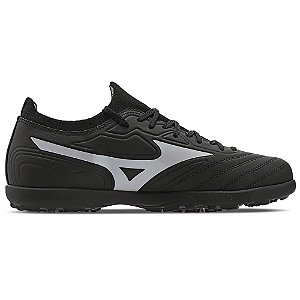 Chuteira Society Mizuno Regent AS Masculina Preto Branco