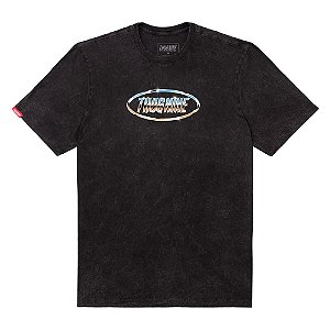 Camisa Thug Nine Oversized Chrome Prayer Masculina Preto